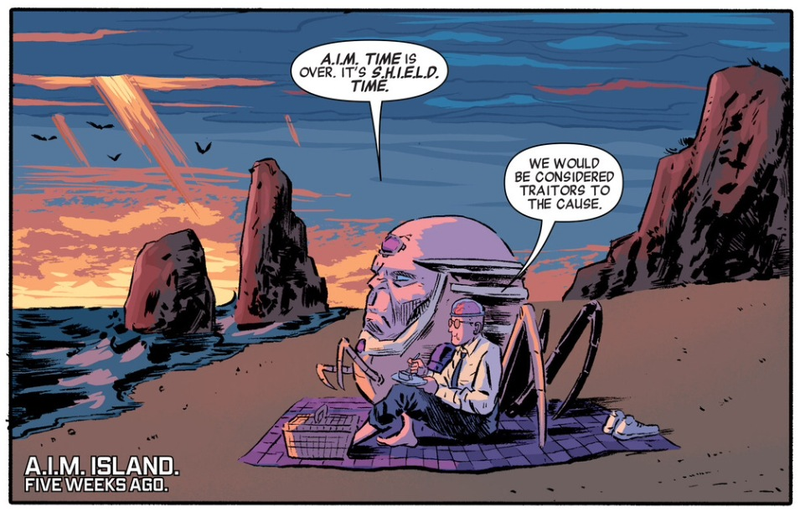 Illustration for article titled Secret Avengers #8 casts M.O.D.O.K. as Marvel’s strangest romantic lead